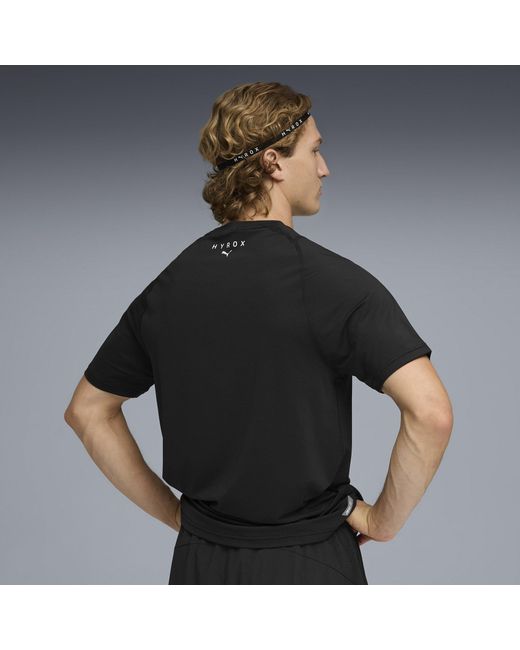 PUMA Black Hyrox Dryelite Training T-Shirt for men
