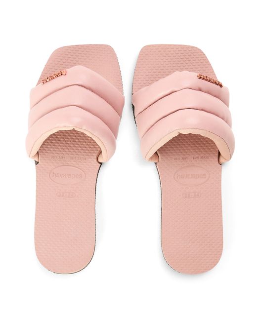 Havaianas Pink Milan Flip Flops