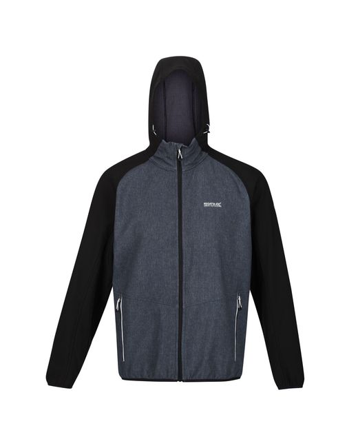 Regatta Black Arec Iii Softshell Jacket for men