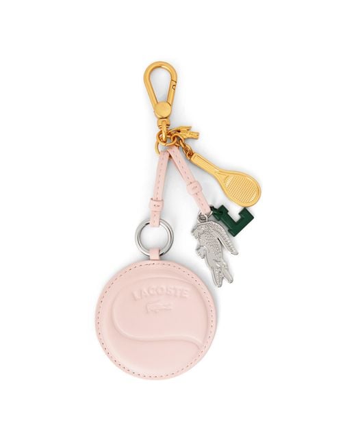 Lacoste Pink Bag Charm Ld64