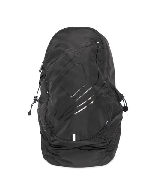 DIESEL Black Drape Sling Bag for men
