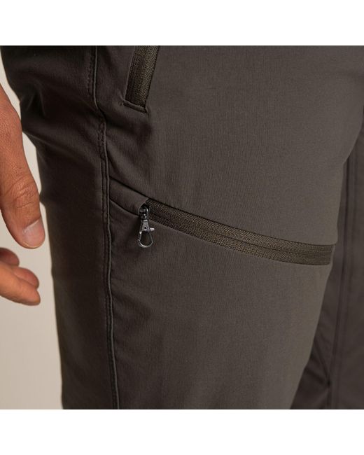 Craghoppers Blue Nosilife Pro Iii Insect-Repellent Travel Trousers for men