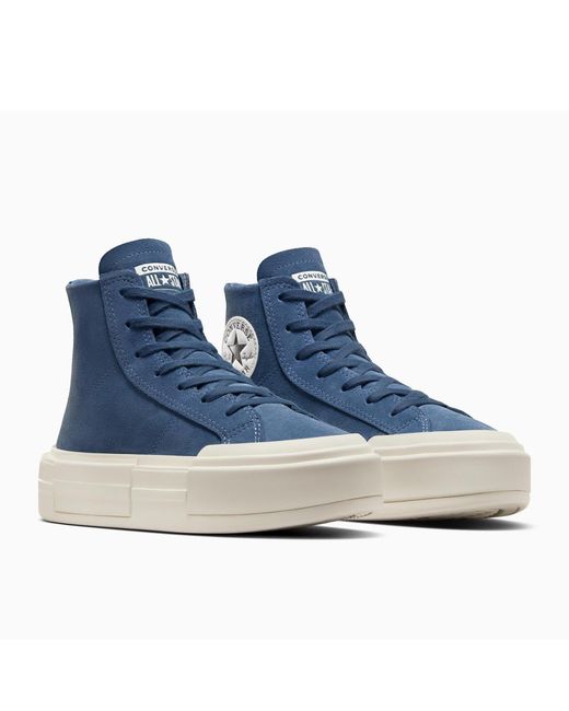 Converse Blue Chuck Taylor All Star Cru Platform Trainers