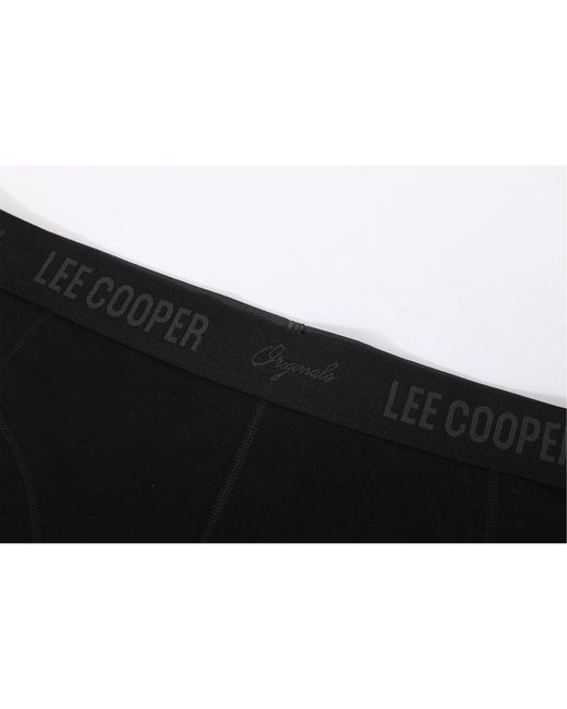 Lee Cooper Black Essential Boxer Trunk 10-Pack for men
