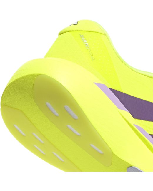 Adidas Yellow Adidas Adizero Evo Sl Woven Sneaker
