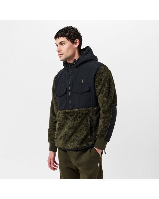 Polo Ralph Lauren Green Hipile Full-Zip Fleece for men