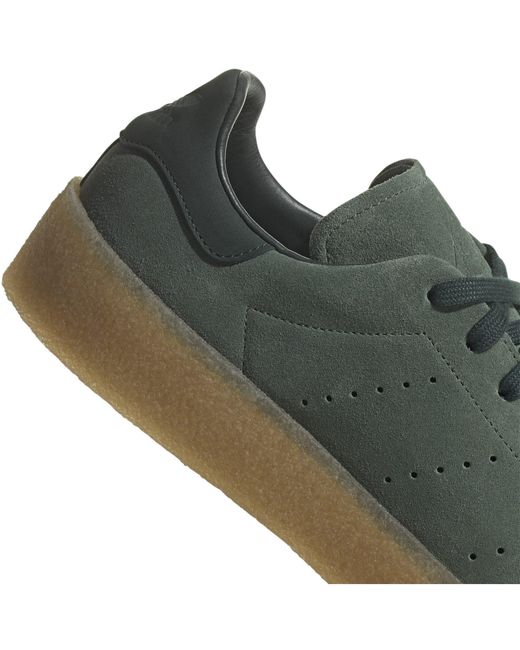 Adidas Originals Green Stan Smith Crepe Shoes for men