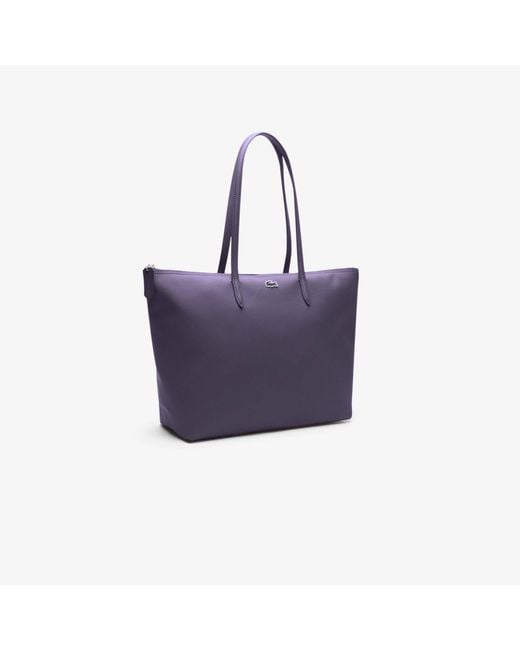 Lacoste Blue Large Tote Bag