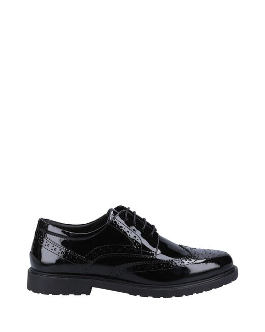 Hush Puppies Black Verity Brogue