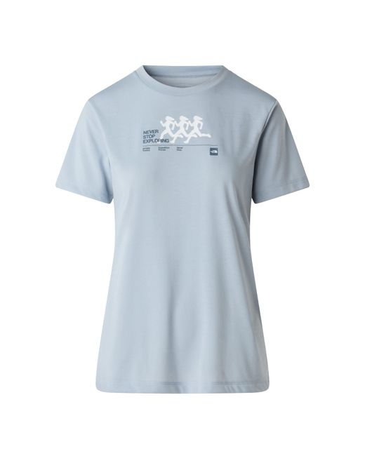The North Face Blue Tnf Bitmap Tee