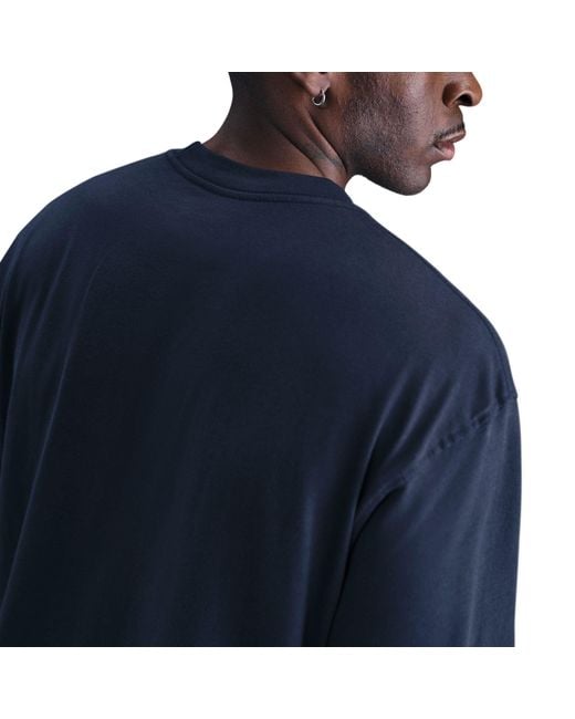 Nike Blue Chelsea T90 Wordmark T-Shirt for men