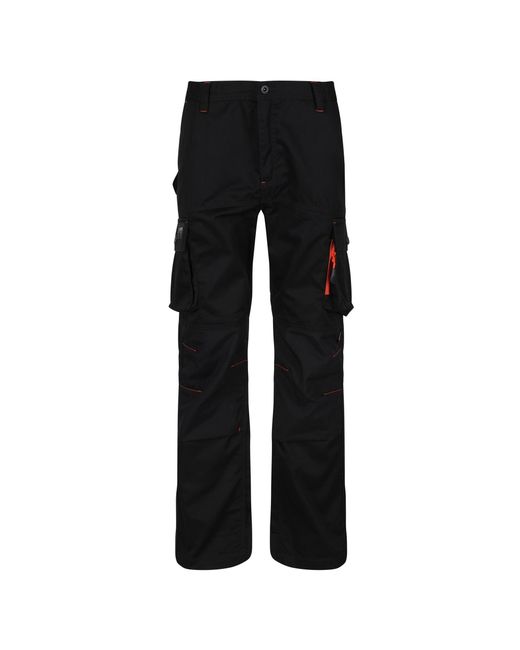 Regatta Black Heroic Worker Trousers Regular for men