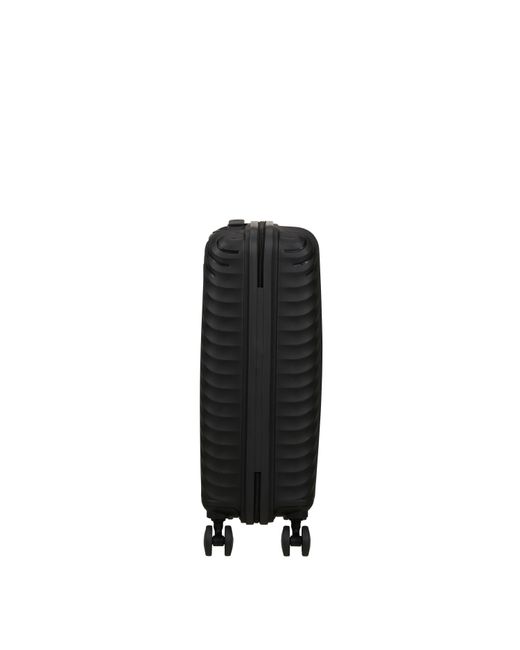 American Tourister Black Diablast Spinner 55X40X20Cm Tsa Cabin Hard Suitcase