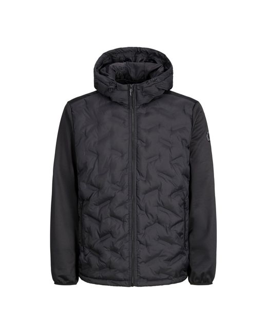 Jack & Jones Gray Lightweight Hybrid Jacket for men