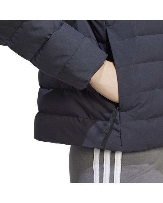 Adidas Blue Helionic Down Jacket