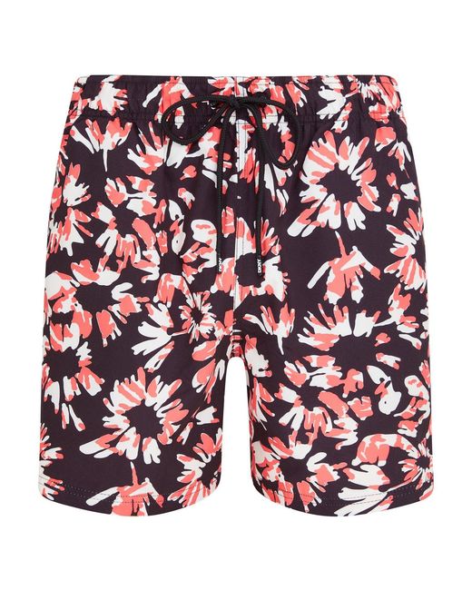 DKNY Red Swim Shorts Similan for men