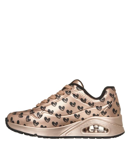 Skechers Brown Casual Low-Top Trainers