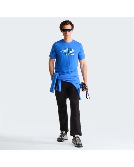 The North Face Blue Tnf Foundation Tee for men