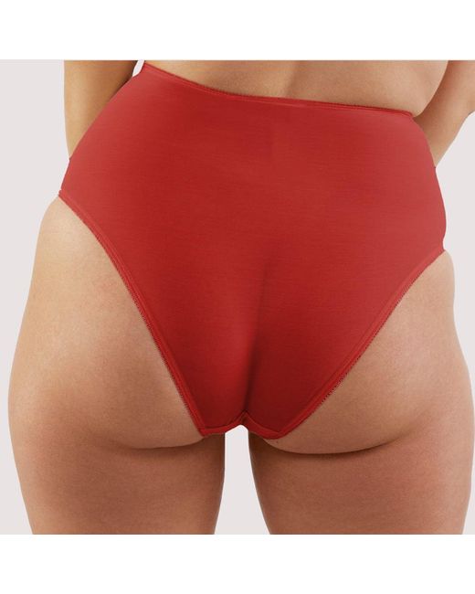 Playful Promises Red Annette Classic High Waist Brief