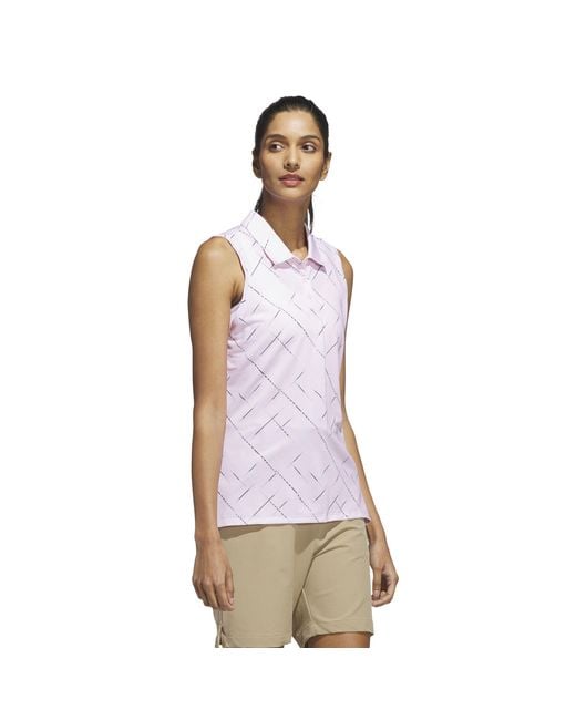 Adidas Purple Performance Golf Vest