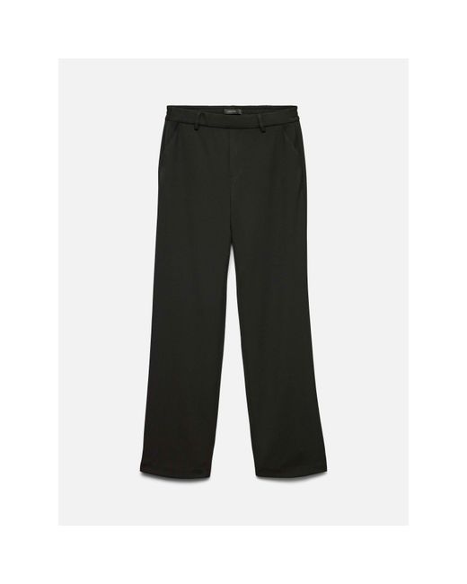 Vero Moda Black Straight Tailored Trousers
