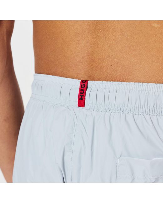 HUGO Blue Fab Swim Shorts for men