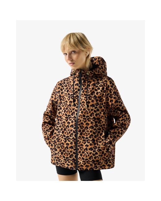 Hunter Brown Rain Anorak Jacket