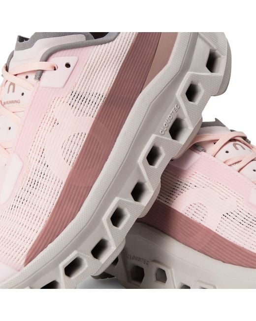 On Shoes Pink Cloudmster Void Running Shoes