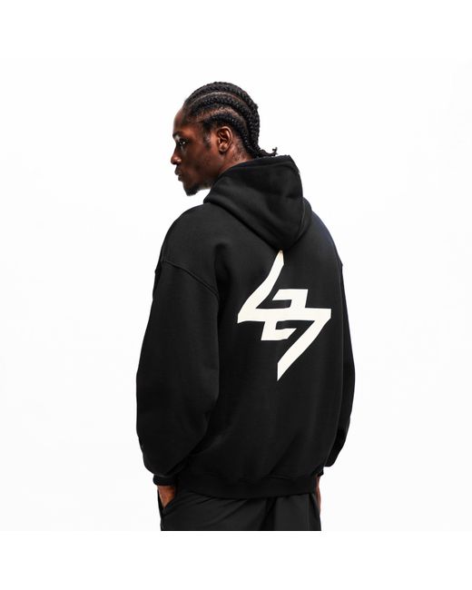 REPRESENT 247 Black Dna Graphic Performance Hoodie for men