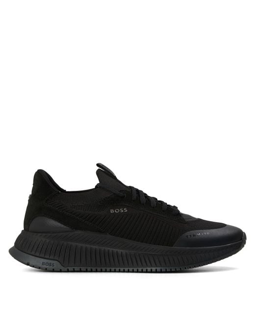Boss Black Ttnm Evo Trainers With Signature Detailing for men