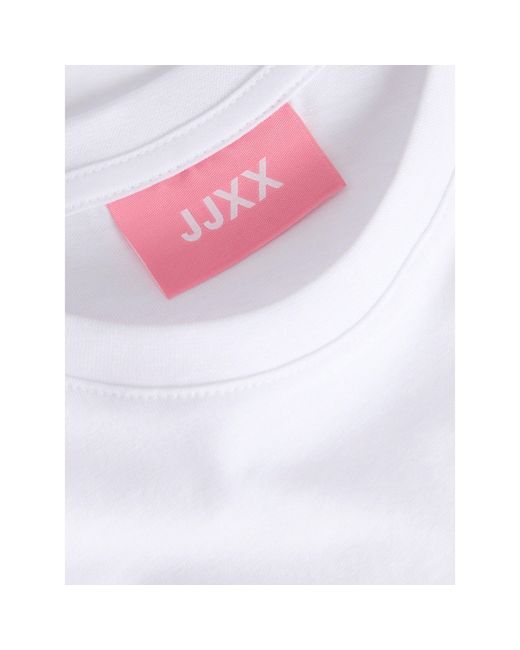 JJXX White Graphic T-Shirt