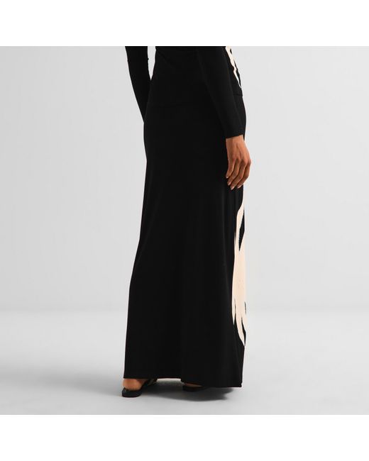 Never Fully Dressed Black Midi Skirt