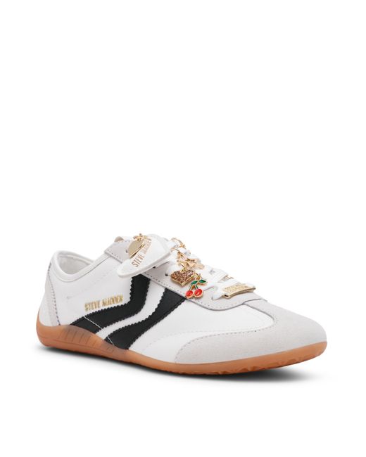Steve Madden White Low-Top Trainers