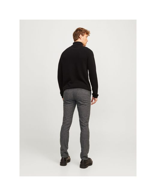 Jack & Jones Gray Henry Chinos for men