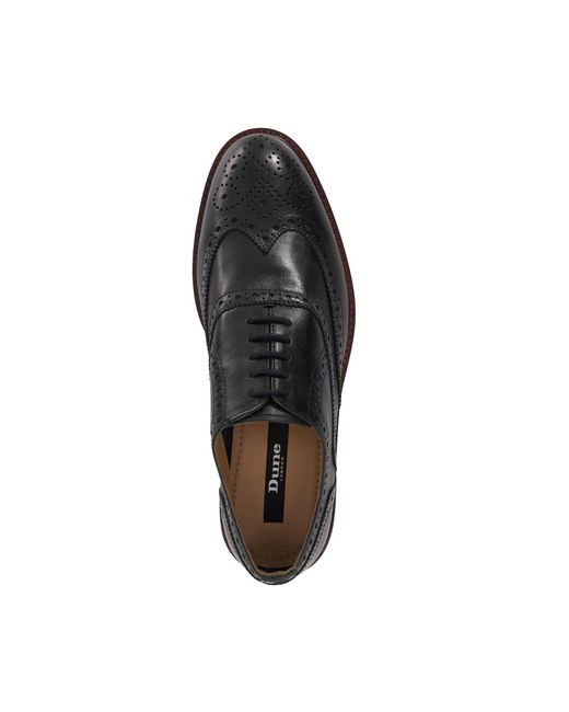 Dune Black Baltics Leather Brogues for men