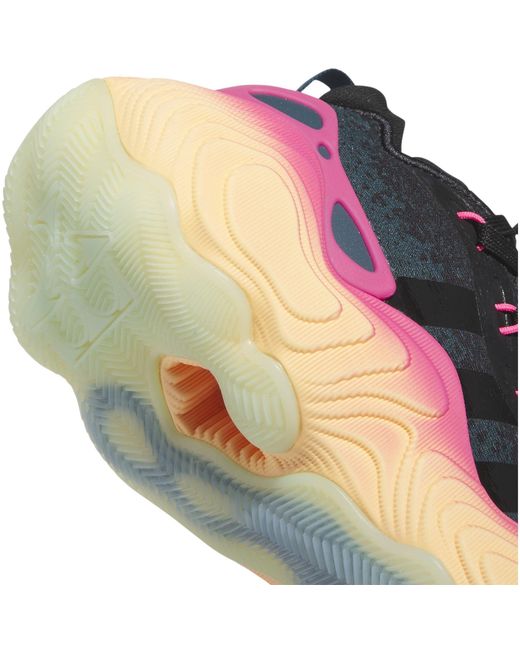 Adidas Blue Trae Young 3 Basketball Trainers for men