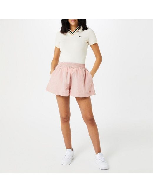 Lacoste Pink Summer Shorts