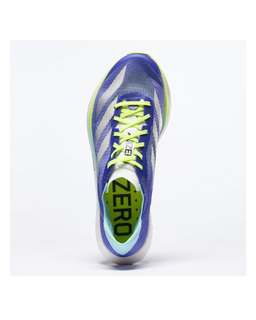 Adidas Blue Adizero Takumi Sen 10 Running Shoes