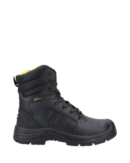 Amblers Safety Black As350C Berwyn Hi-Leg Waterproof Metal Free Metatar