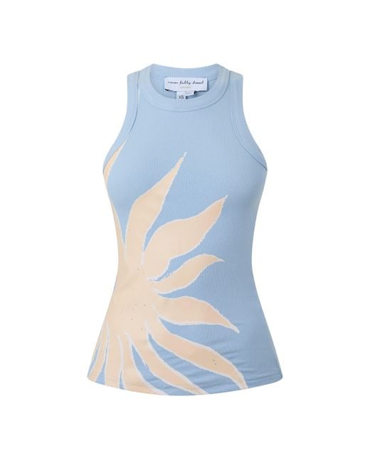 Never Fully Dressed Blue Tank Top