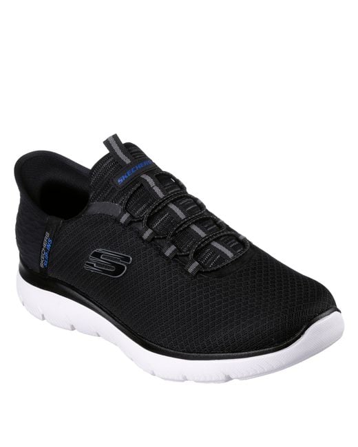Skechers Black Slip-Ins: Summits for men