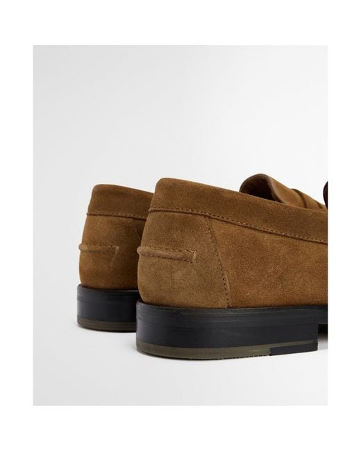 Barbour Brown Linford Loafer for men