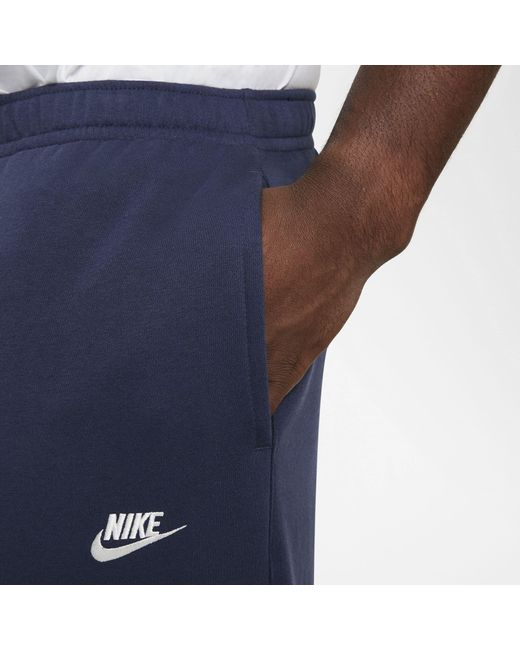 Nike Blue Sportswear Club Fleece Pants for men