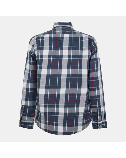 Peter Werth Blue Long Sleeve Plain Shirt for men