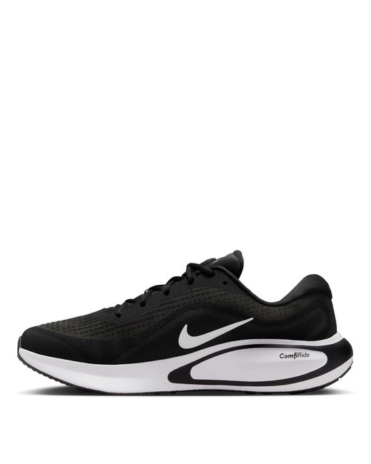 Nike Black Journey Run Road Running Shoes for men