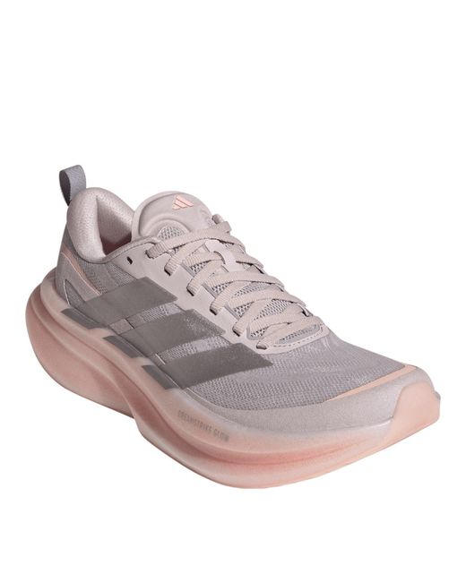 Adidas Pink Supernova Glide Running Shoes