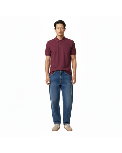 Boss Purple Passenger Premium Design Polo Shirt for men