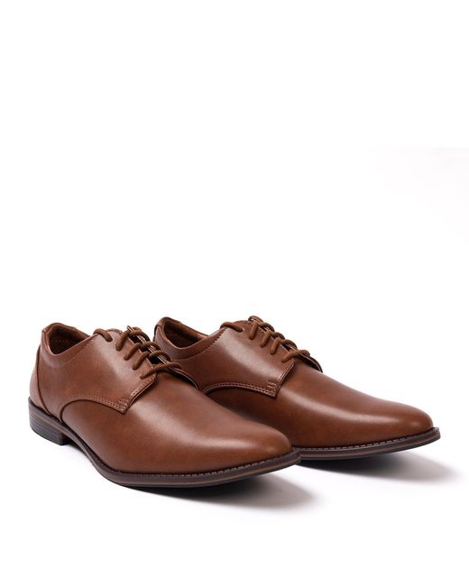 GIORGIO Brown Bryant Derby Shoes for men