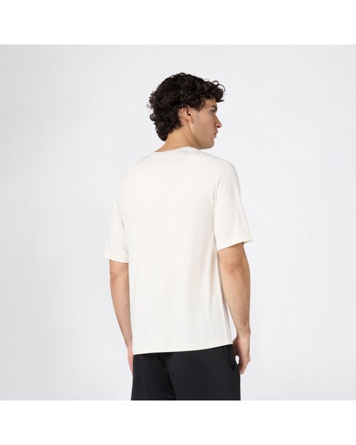Champion White Short Sleeve Performance Gym Top for men