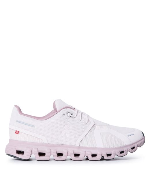 On Shoes White Cloud 6 Running Shoes